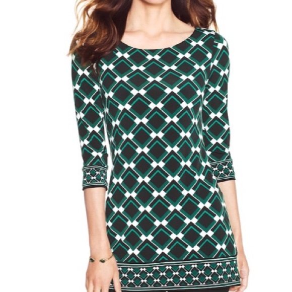 White House Black Market Tops - 💥Price Drop💥 🆕 WHBM Geometric Tunic Top